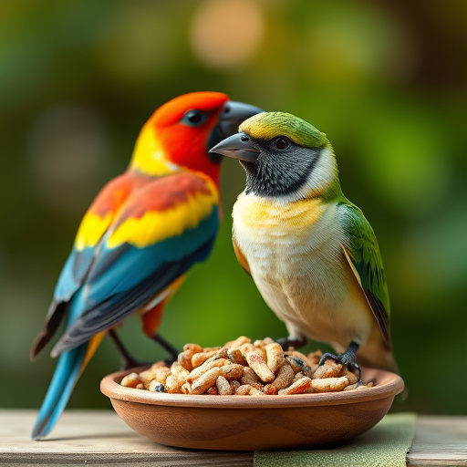 Outdoor display of bird seed deals