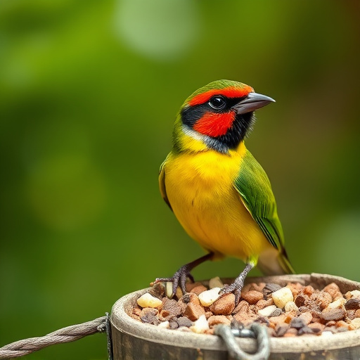 Packed boxes of bird food subscription