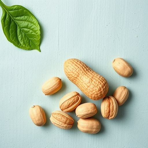 Peanuts spilling from open storage container