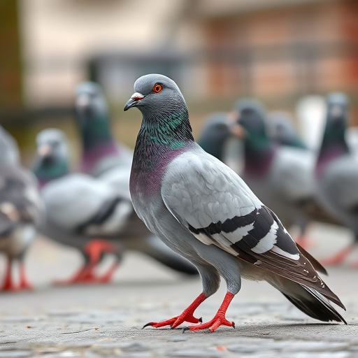 Pigeon unable to access seed tray