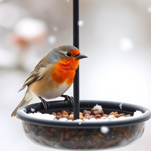 Piles of suet pellets for winter