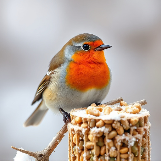 Winter Warmth: Best Suet Pellets for Robins and Tits Feeding