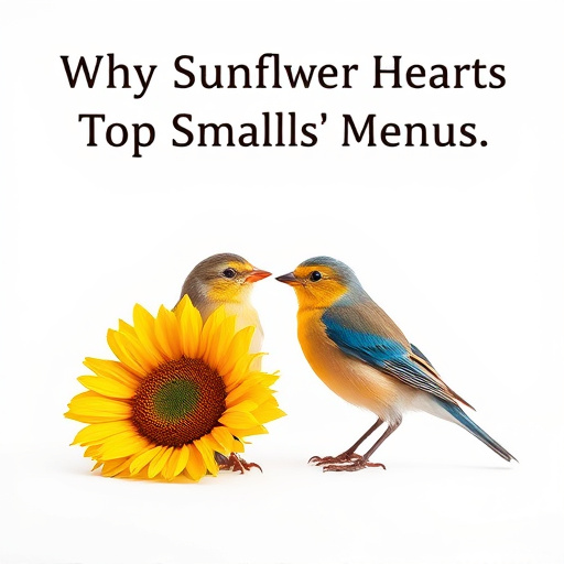 Why Sunflower Hearts Top Small Birds' Menus
