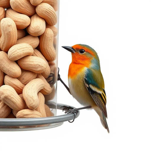 Safely Feed Garden Birds with Natural Peanuts