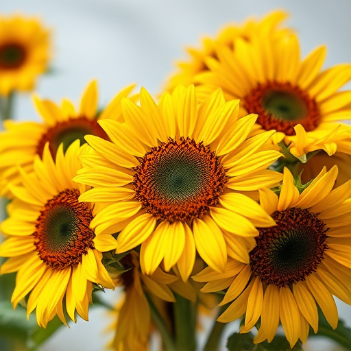 Scoop of fresh sunflower hearts for birds