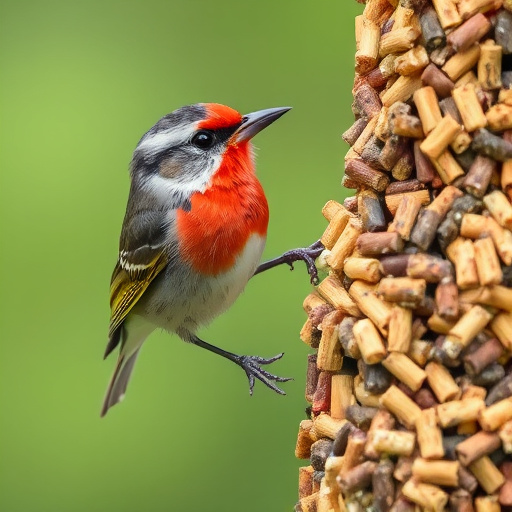 Seasonal bird feeding guide with UK birds