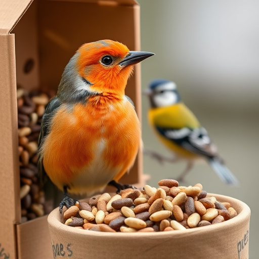 Seasonal bird food subscription assortment
