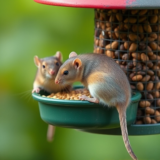 Seed feeder with rodent exclusion features