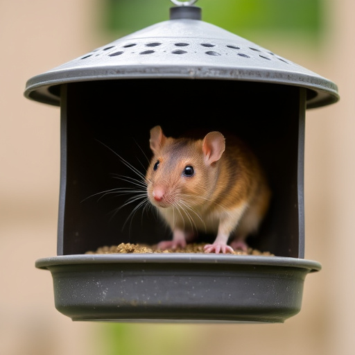 Seed feeder with rodent exclusion features