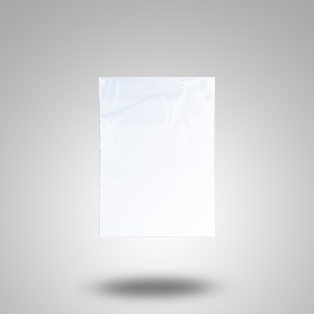 Seed mix in transparent plastic bag