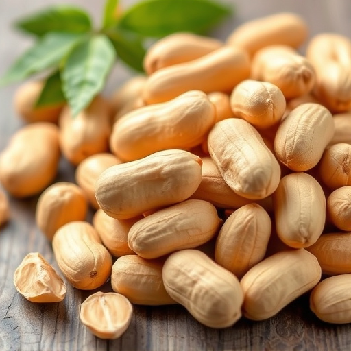 Selection of bird peanuts in bags