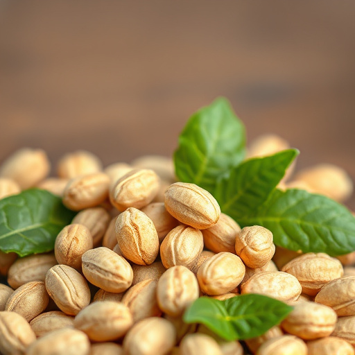 Selection of bird peanuts in bags
