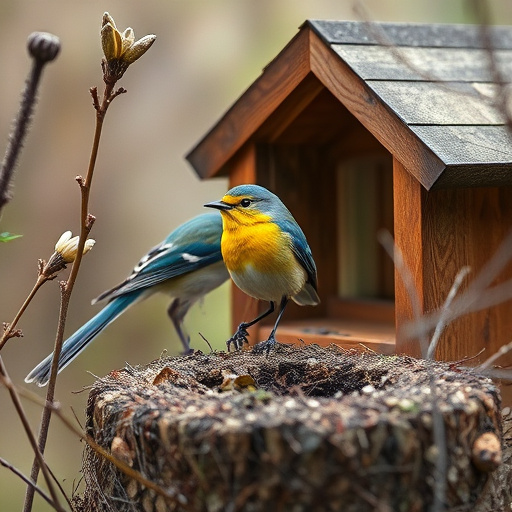 Selection of seed mixes for UK birds