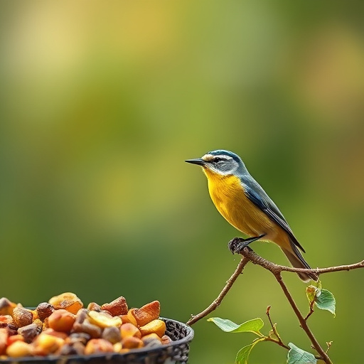 Shopper comparing bird seed prices