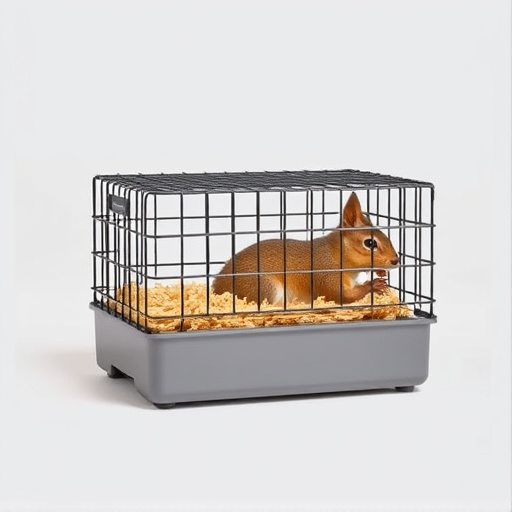 Secure Caged Feeder: Deter Squirrels, Maintain Hygiene for Mealworms