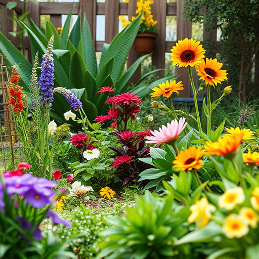 Small bird-friendly garden feeding station