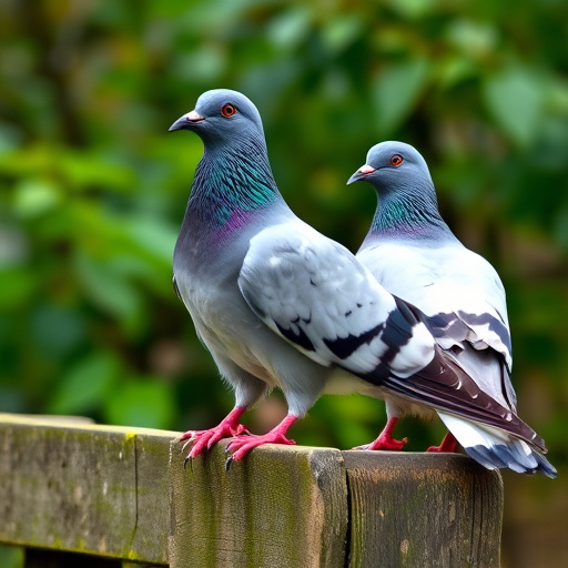 Small bird seed feeder with pigeon guard
