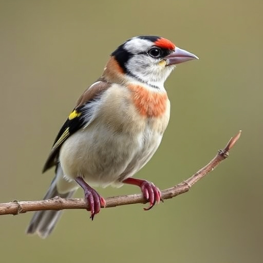 Small birds eating seed from tray