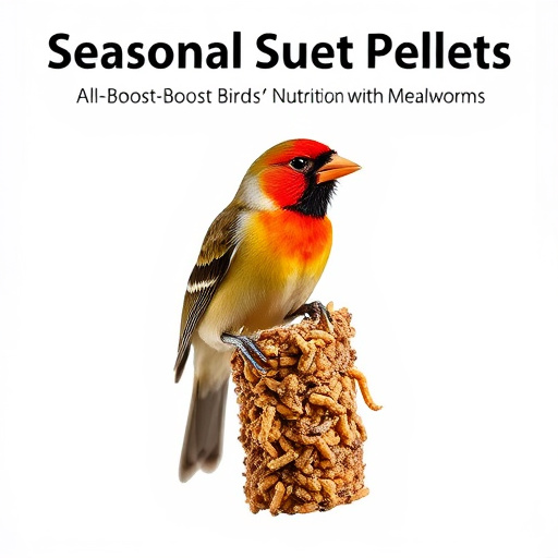 Seasonal Suet Pellets: Boost Birds' Nutrition with Mealworms