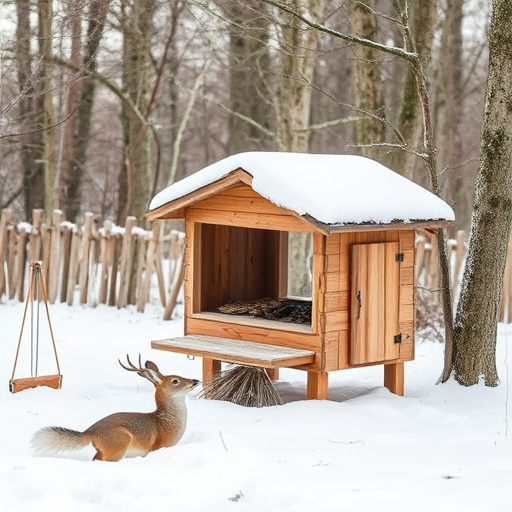Squirrels kept away by feeder baffle