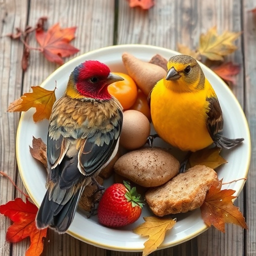 Squirrels near autumn bird food