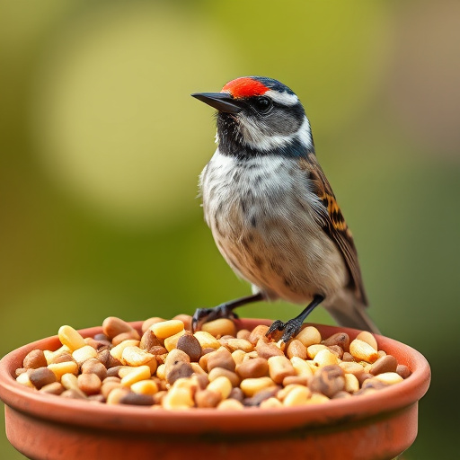 Suet and seed mix in delivery box