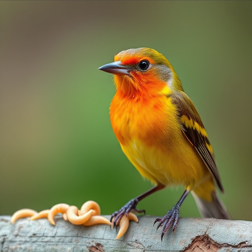Suet cubes scattered on bird table outdoors