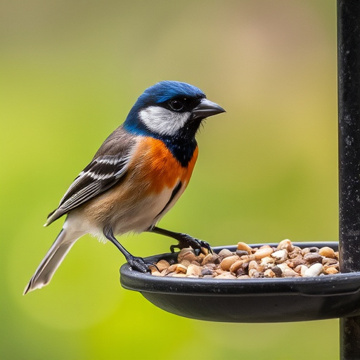 Sunflower seeds and grains mix