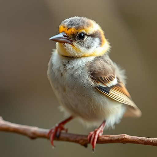 Tender feeding session with fledgling bird