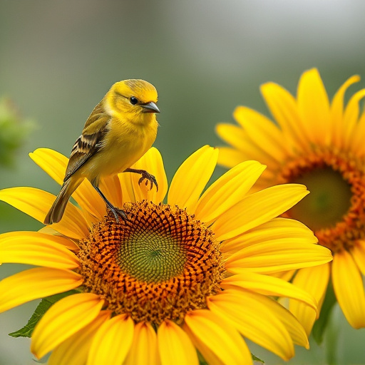 Tits feeding from tray of sunflower hearts