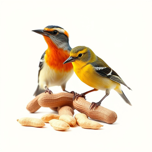 Feeding Peanuts to Birds: Health &amp; Behavior Boosts