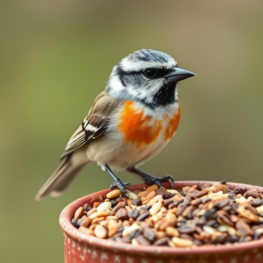Variety of bird feed on website
