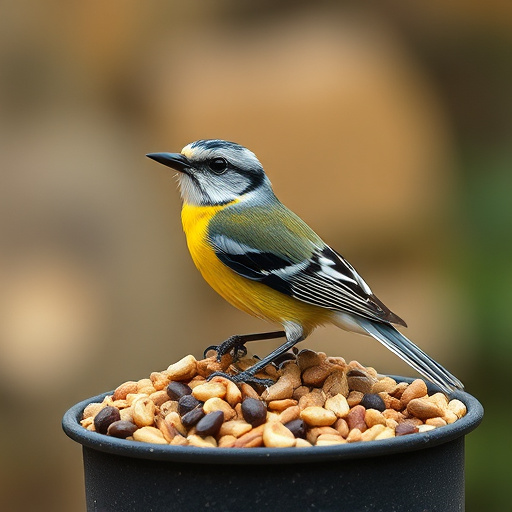 Variety of bird feed on website