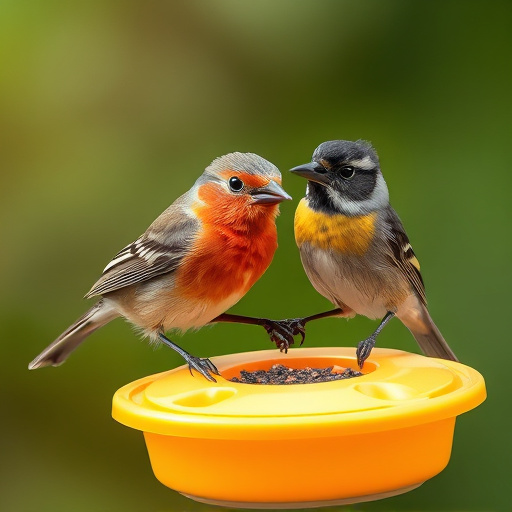 Variety of bird feed on website