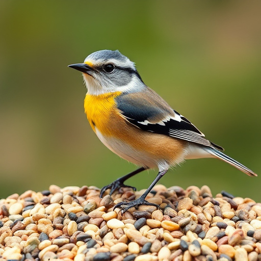 Variety of wild bird seed bags