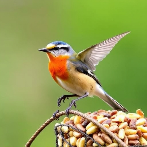 Variety of wild bird seed bags