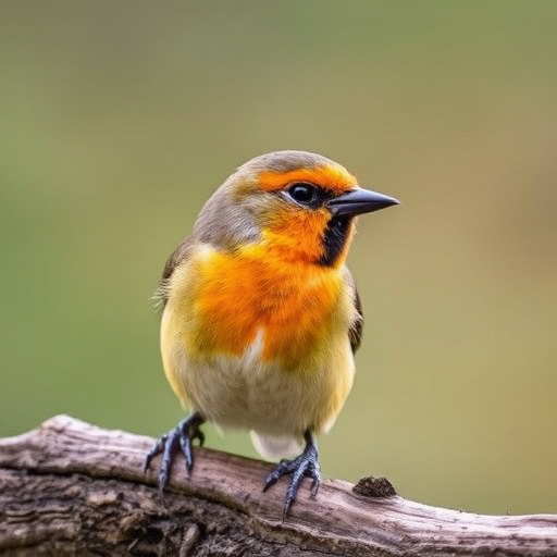 Variety of wild birds around seed feeder