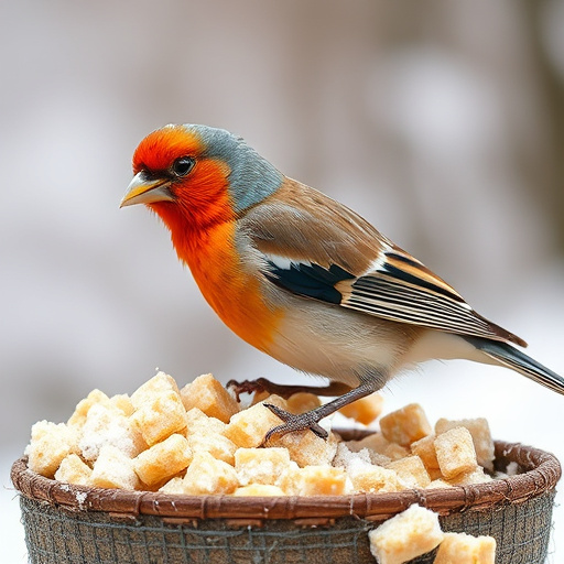 Warehouse full of suet pellet stock