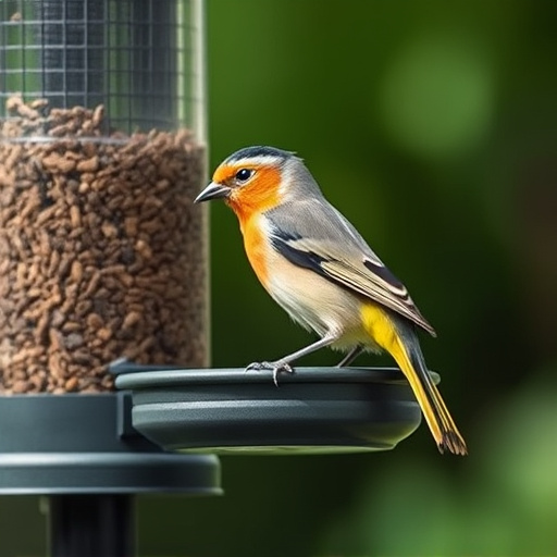 Waterproof feeder with seed storage