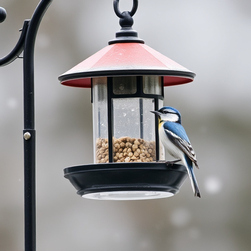 Waterproof feeder with seed storage