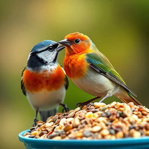 Wide selection of bird feed products