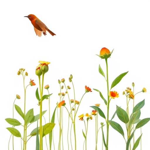 Wild bird seed mix on tray