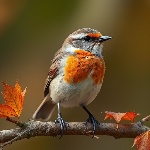 Wild birds eating pumpkin seeds