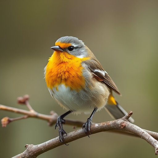 Wild birds enjoying mealworms outdoors
