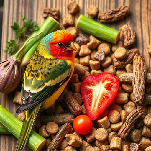 Wild birds feeding from seed tray