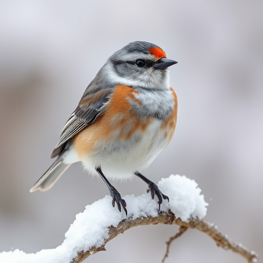 Wild birds feeding on sunflower seeds