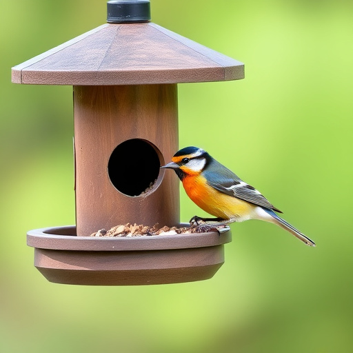 Wild robins enjoying mixed seed blend