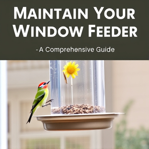 Maintain Your Window Bird Feeder: A Comprehensive Guide