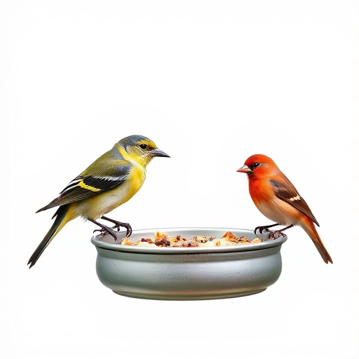 Elevate Bird Feeding with Stylish Hanging Tables