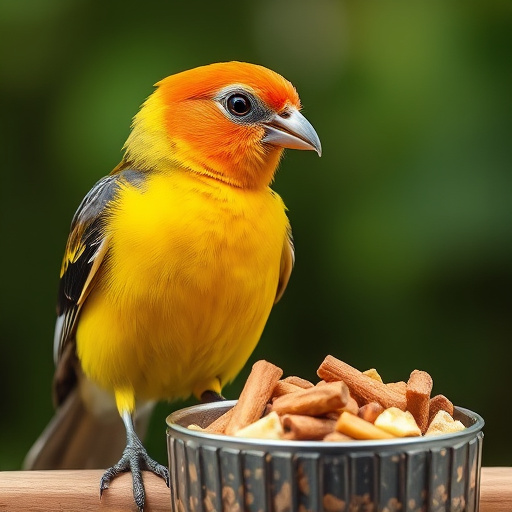 Bird food box left at front door